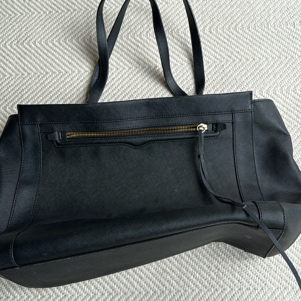 Black laptop bag